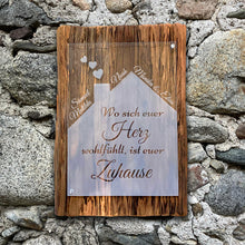 Laden Sie das Bild in den Galerie-Viewer, Schindelbild Zuhause