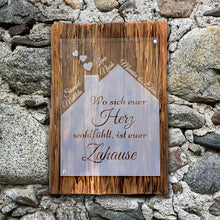 Laden Sie das Bild in den Galerie-Viewer, Schindelbild Zuhause