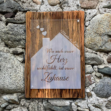 Laden Sie das Bild in den Galerie-Viewer, Schindelbild Zuhause