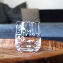Laden Sie das Bild in den Galerie-Viewer, Trinkglas mit Name