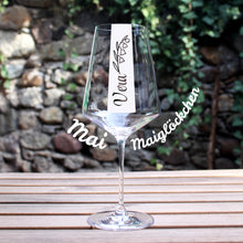 Laden Sie das Bild in den Galerie-Viewer, Weinglas Geburtsblume