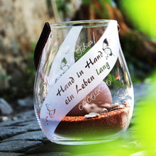 Laden Sie das Bild in den Galerie-Viewer, Windlicht/Vase Hochzeit
