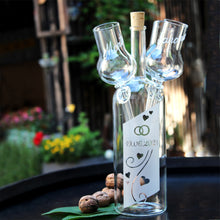 Carica l&#39;immagine nel visualizzatore di Gallery, Schnapsflasche 4 Gläser
