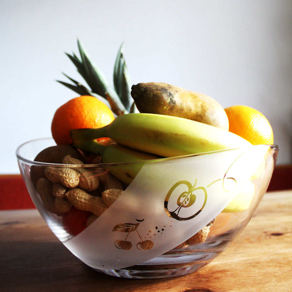Obstschüssel – Glasidee